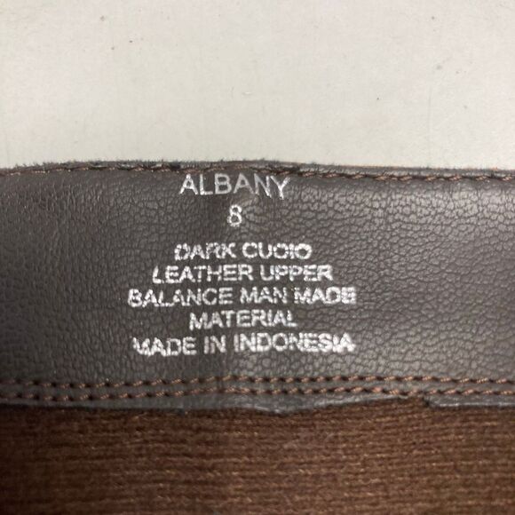 STEVE MADDEN Albany Tall Cognac Brown Leather Equestrian Riding Boot Size 8 - Picture 8 of 12